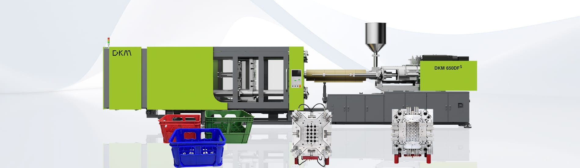 Beverage Crate Production Line - DKM Beverage Crate Production Line