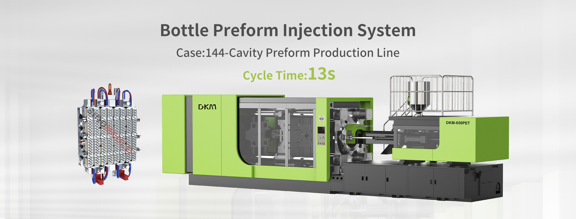 Bottle Preform Injection System