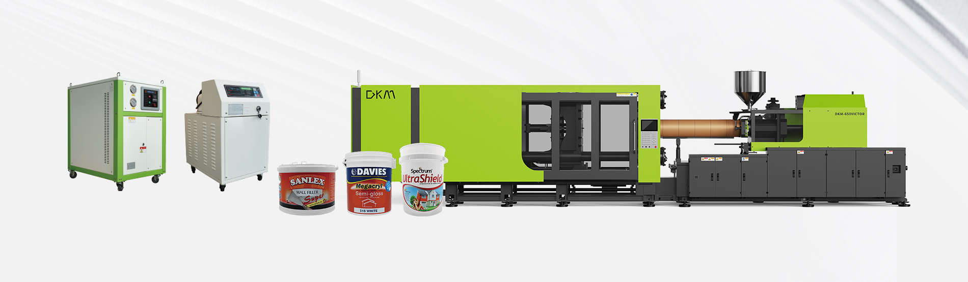 Paint bucket production line